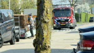 Gaslekkage bij werkzaamheden aan W.F. Hermansstraat in Arnhem